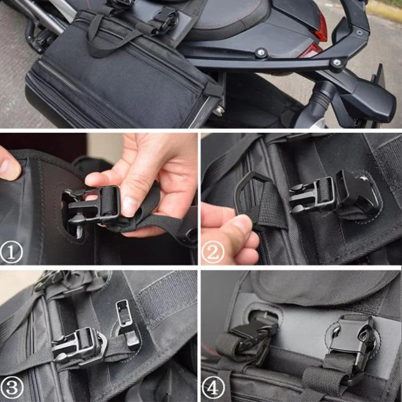 Motorcycle Pannier Bags Waterproof Motorcycle Side Storage+