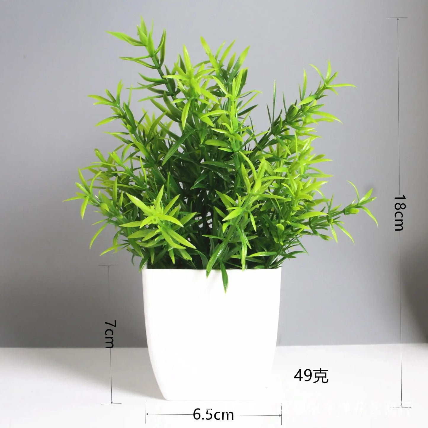 Artificial Potted Plants Indoor Outdoor Home Garden Decoration 6 for 3