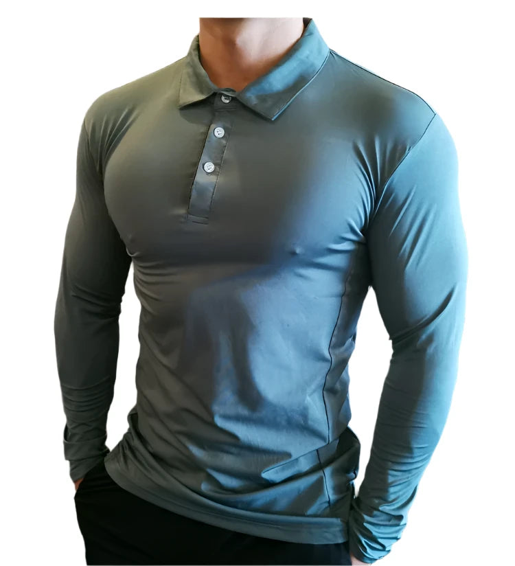 Compression Sport T-Shirt Long Sleeve Gym Running Fitness Tight Sportswear