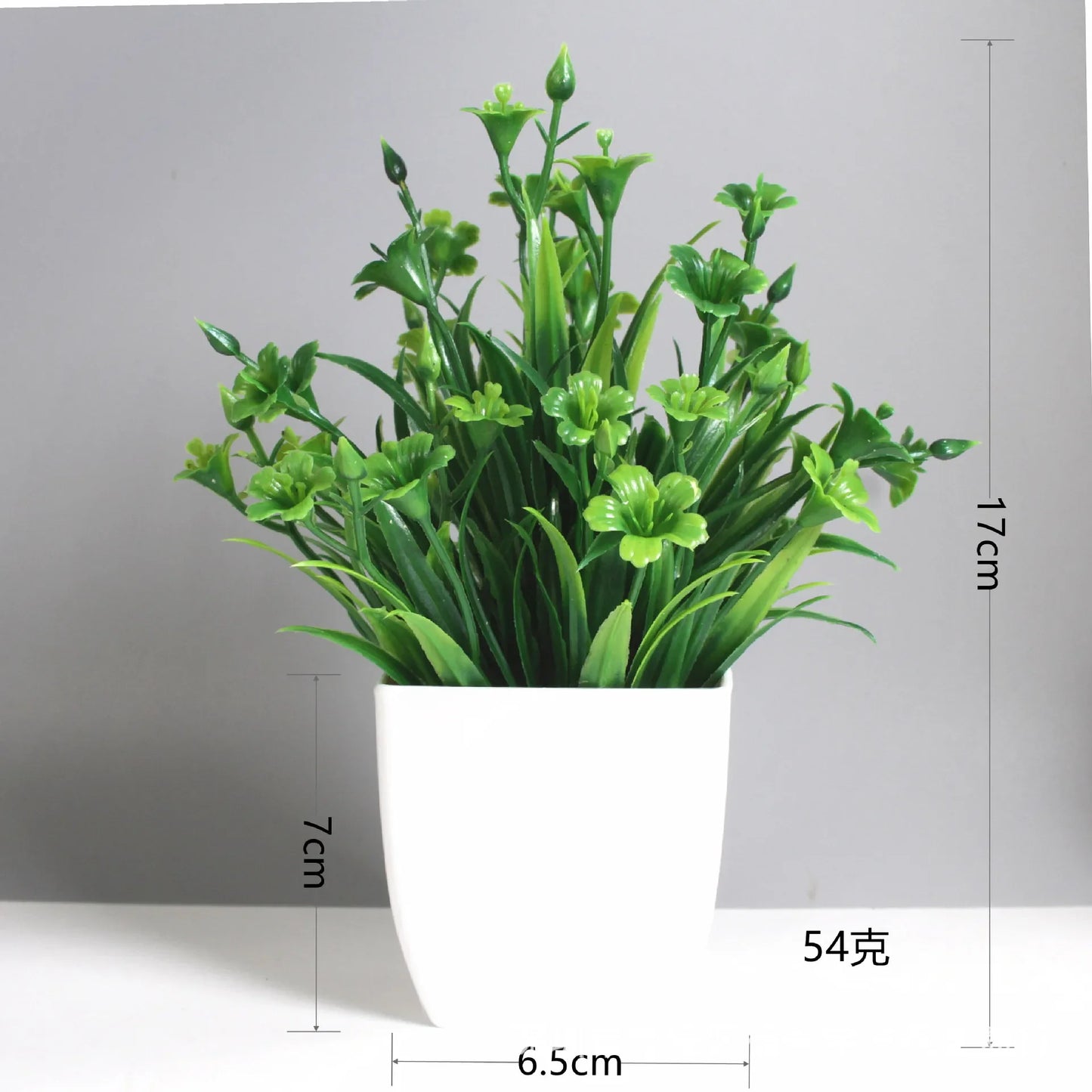 Artificial Potted Plants Indoor Outdoor Home Garden Decoration 6 for 3