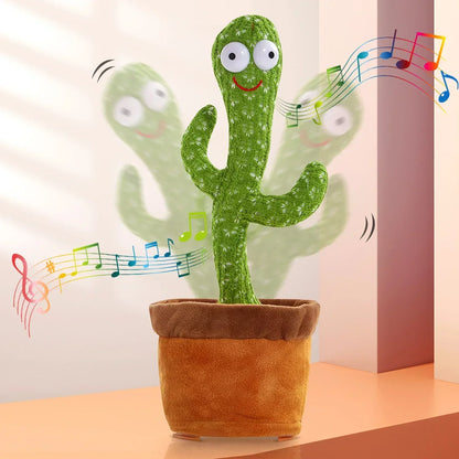 Christmas Cactus Toy - Records + Repeats. Dances + Plays Music