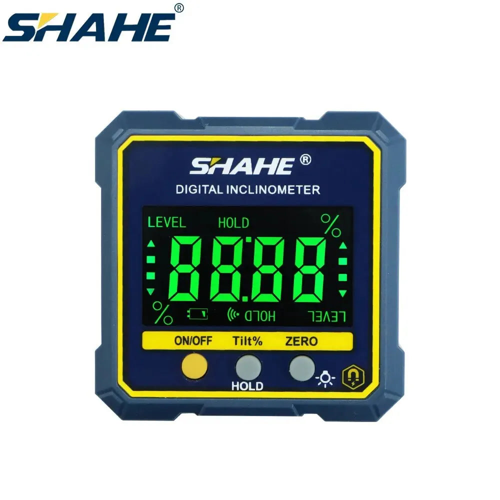 SHAHE Digital Magnetic Protractor Inclinometer Level Angle Finder;