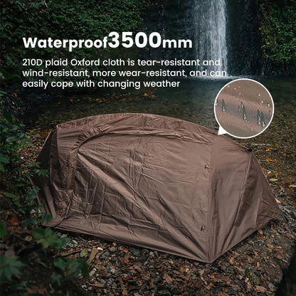 1 Man Tent Pop Up. Lightweight. Sonuto Tactical  Shelter With Mosquito Net. Waterproof.