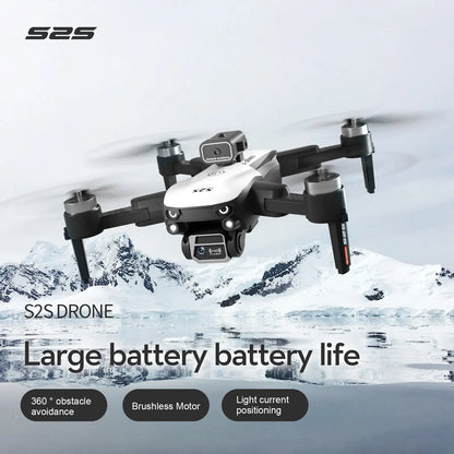 Camera Drone S2S 8K Pro Dual Camera GPS 25 Mins Max Flight Time**