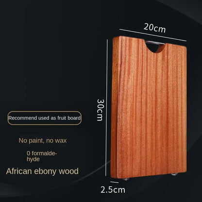 ebony wood cutting board, antibacterial and mildew resistant cutting board