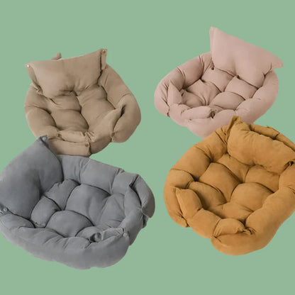 Dog Bed Multi-functional Folding Pet Sofa Bed. Can Be Opened Flat or Enclosed.