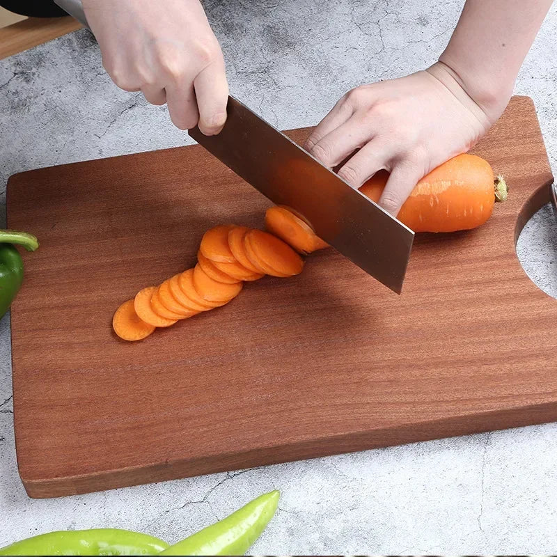 Cutting Board Whole Wood Ebony  Antibacterial and Mold Resistant.