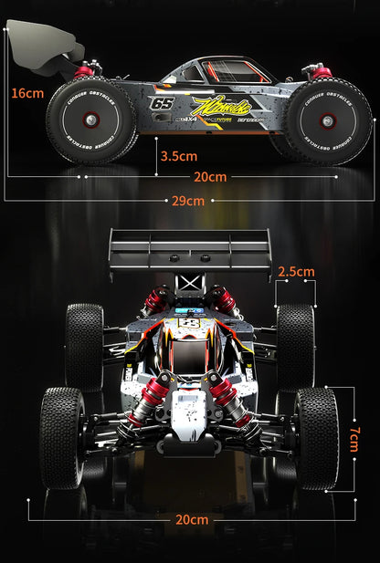 Remote Control Car Off Road 4WD JJRC Q146 1:14 High Speed 40KM/H