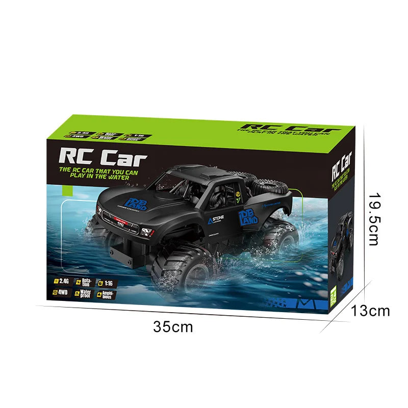 Remote Control Car 4WD Off Road Amphibious Climbing Vehicle JJRC Q156