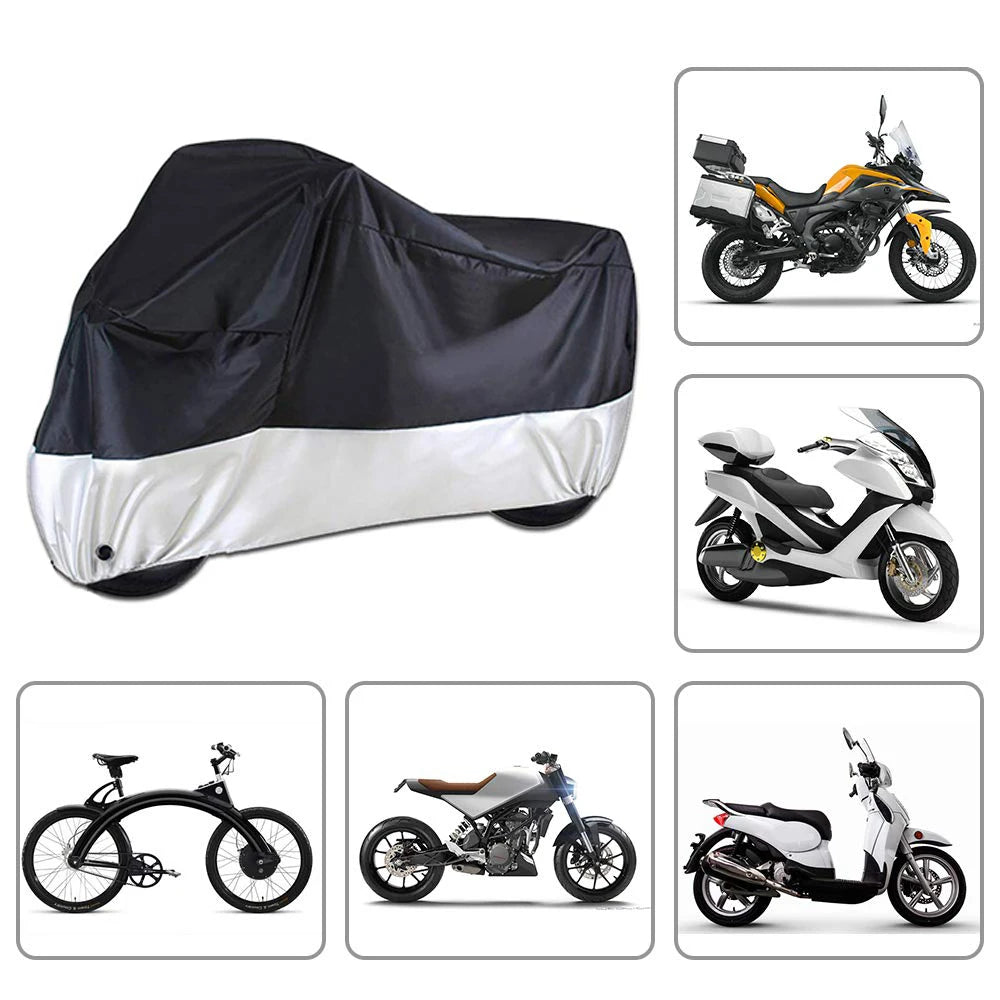 Motorcycle cover tarpaulin Cloth Protector waterproof Rain Dustproof