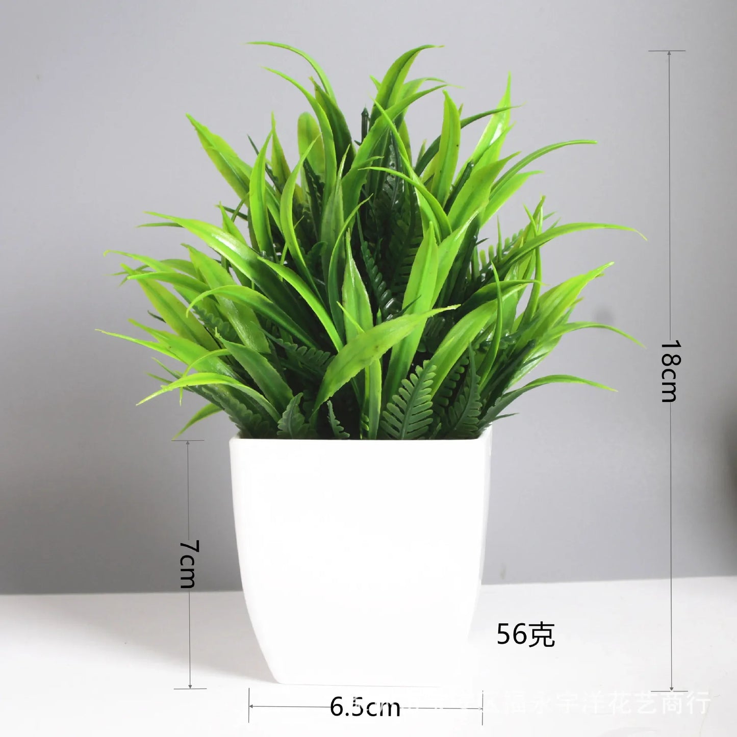 Artificial Potted Plants Indoor Outdoor Home Garden Decoration 6 for 3