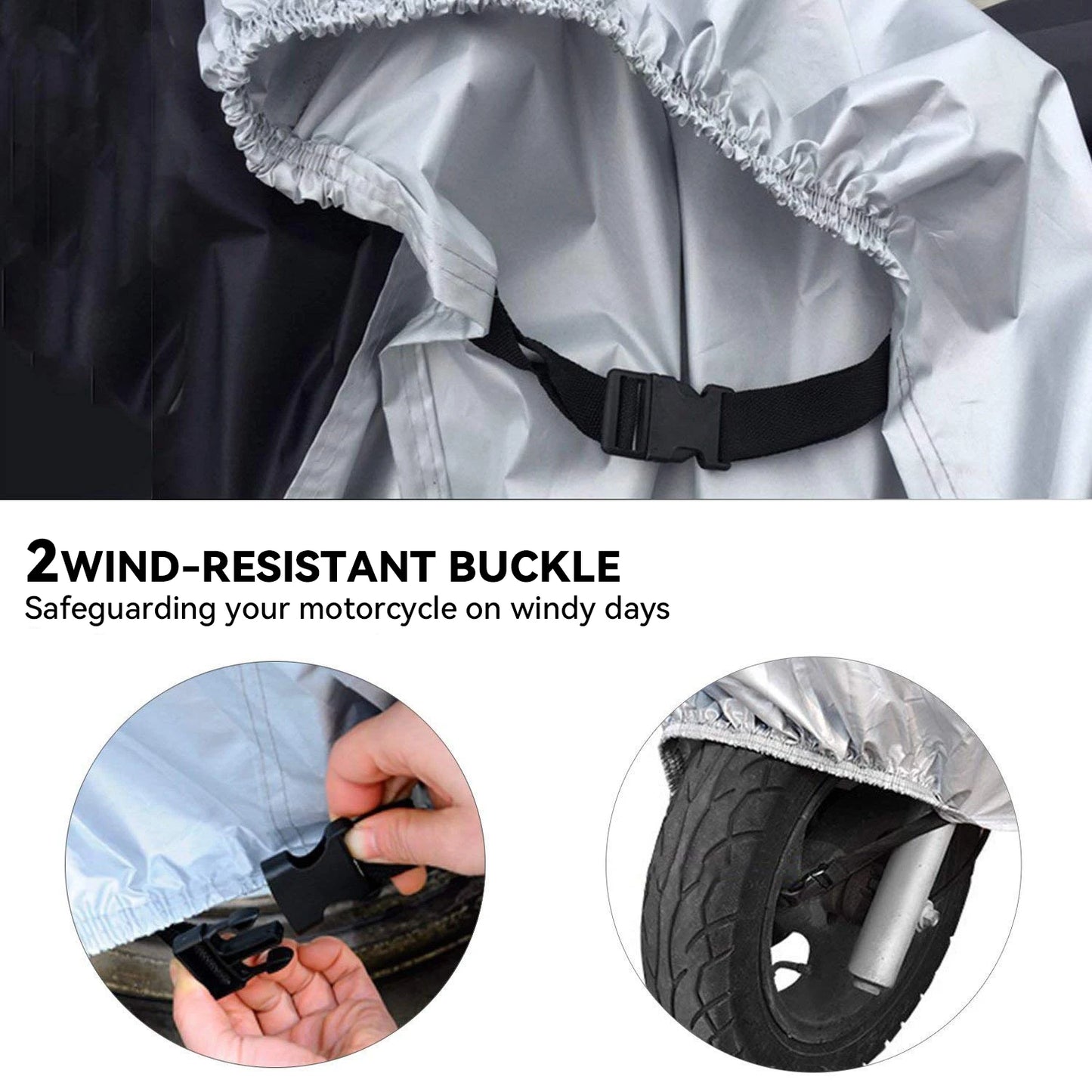 Motorcycle cover tarpaulin Cloth Protector waterproof Rain Dustproof