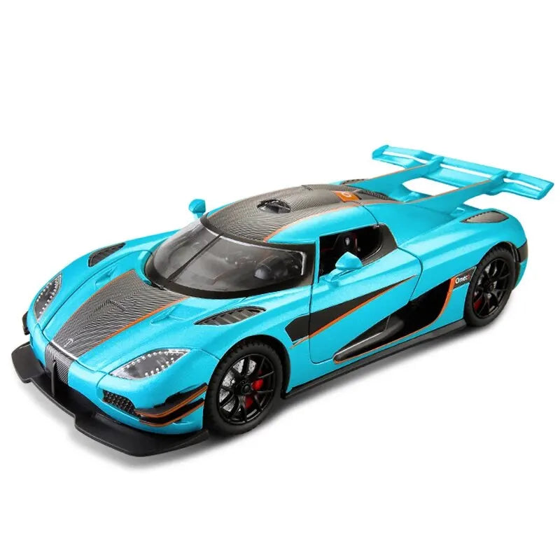 1:24 Supercar Alloy Model  Diecast Super Car. Doors Open. Lights and Sound.