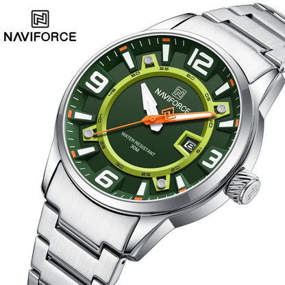 NAVIFORCE Watch For Men Calendar Quartz Wristwatches Waterproof NF8044