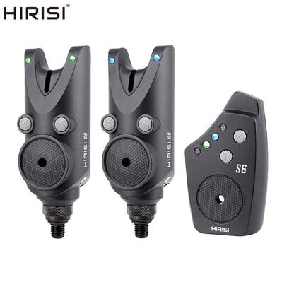 Bite Alarms Wireless Carp Fishing Alarm Set by Hirisi. Waterproof.