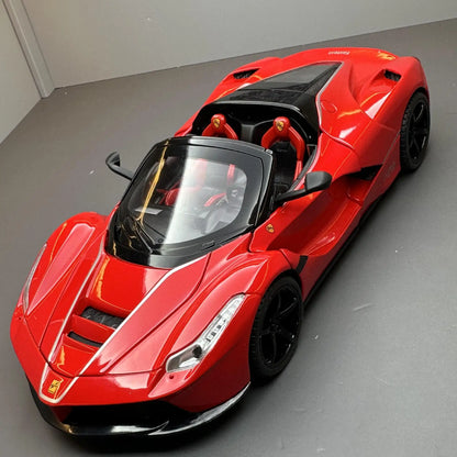 1:22 Ferrari Laferrari convertible Alloy Racing Car Diecast Model