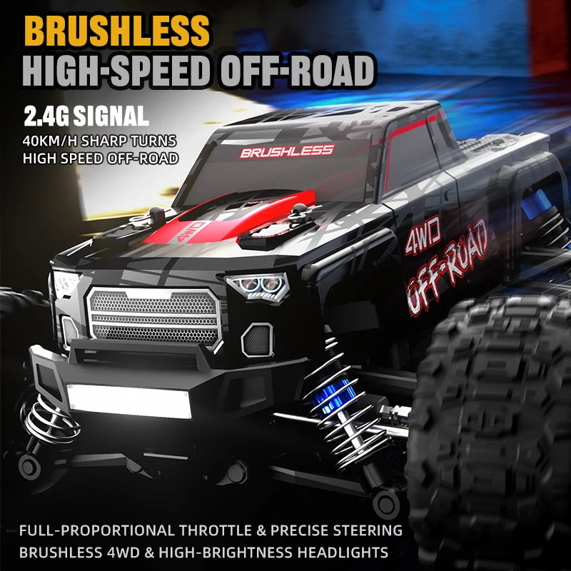 Remote Control 2.4G 4WD Off Road Monster Truck. C8811 50KM/H High Speed