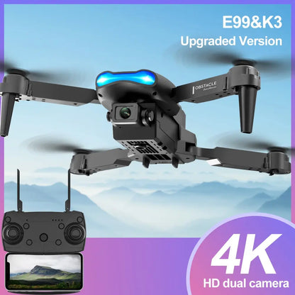 Drone 4K Professional Dual Camera 12 Min Flight Time. Drone E99 **