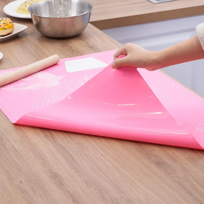 Silicone Baking Supplies Rolling Mat Housewares Kitchen Food Grade Pastry and Pastry Accessories Thicken For Dough Knead Flour