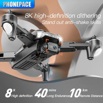 Camera Drone P11 Max 8K 5G GPS Professional HD Dual-Camera *