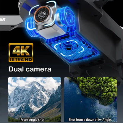 💚 Camera Drone S28 Max GPS 8K HD Dual Camera 4.5" Screen Remote 💚