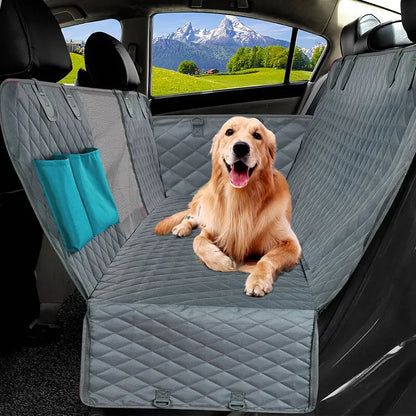 Dog Car Seat Cover 143×153CM Double Zipper, Waterproof, Dirt Resistant, Washable