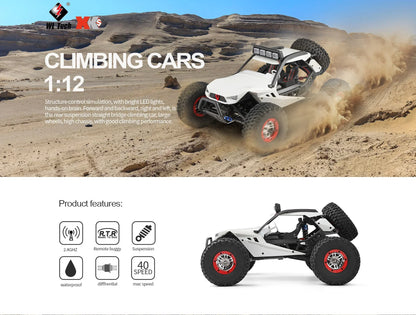 Rock Crawler RC Cars 4WD Electric High Speed Car Off-Road Vehicle