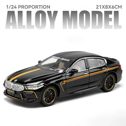 1:24 BMW M8 Alloy Super Car Model Scale Diecast Sound ＆ Light*