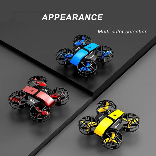 ✅ Drone Mini 811 4K WiFi FPV HD Camera with Protective Cover + LED Lights ✅