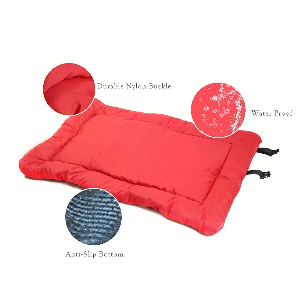 Dog Bed Waterproof Anti Slip Cushion Washable Outdoor/Travel Bed.