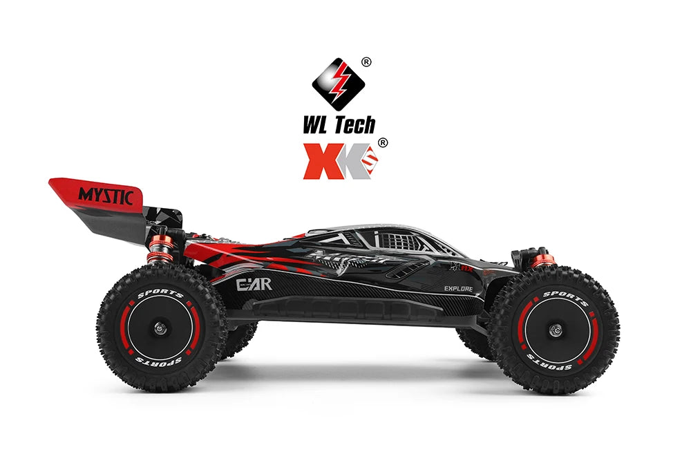 WLtoys 124010 55KM/H RC Car Professional Racing 4WD Off-road High Speed