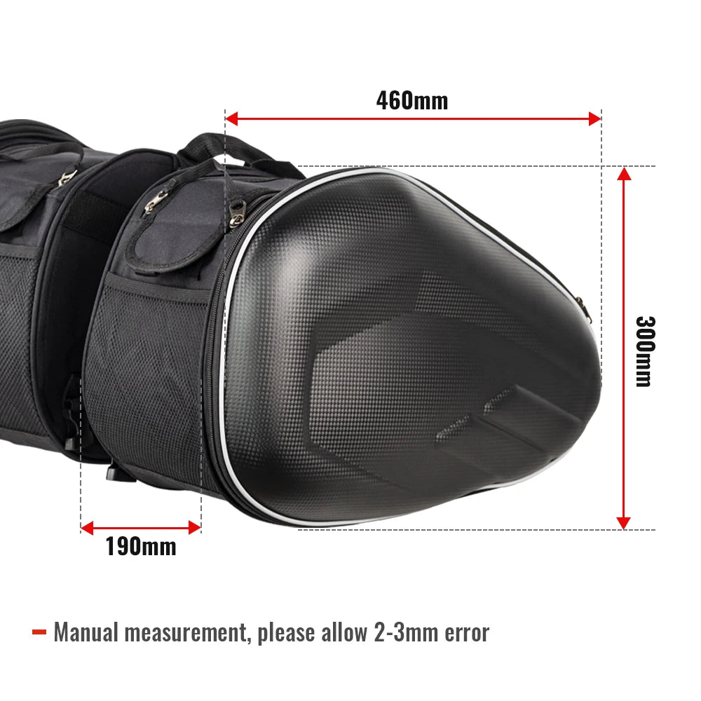 Motorcycle Pannier Bags Waterproof Motorcycle Side Storage+