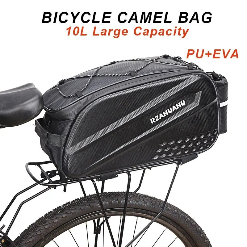 Large Capacity Bike Bag. Rear Rack Bag For Bikes.