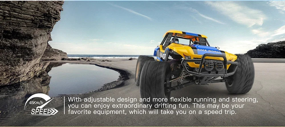 Rock Crawler RC Cars 4WD Electric High Speed Car Off-Road Vehicle