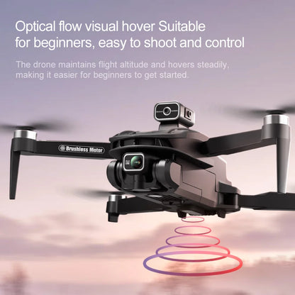 V168 Drone Pro Three Camera 8K Wide Angle GPS Four-way Obstacle Avoidance