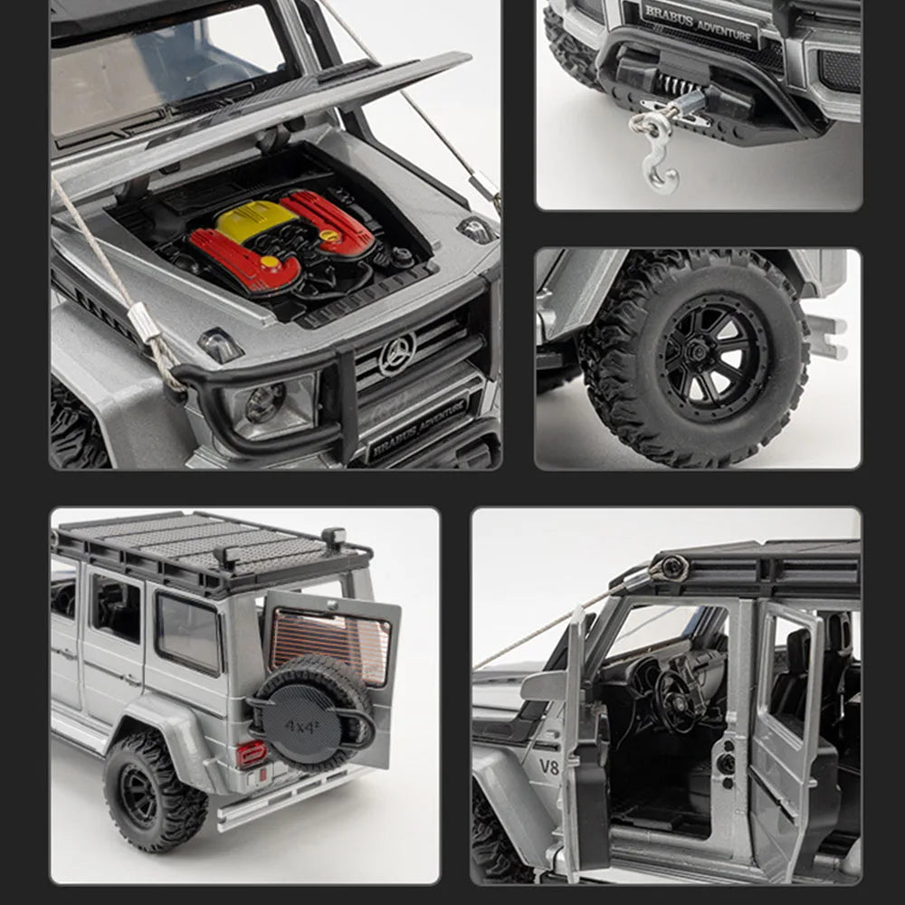 11:24 G550 4X4 Adventure Edition Model + Sound Lights SUV Off Road Vehicle