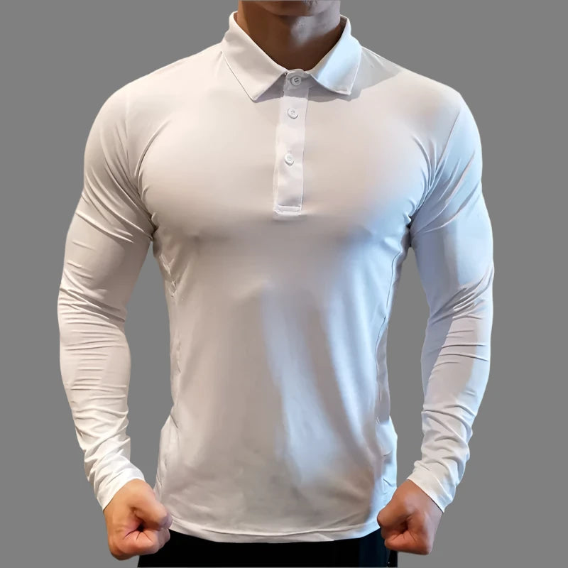 Compression Sport T-Shirt Long Sleeve Gym Running Fitness Tight Sportswear