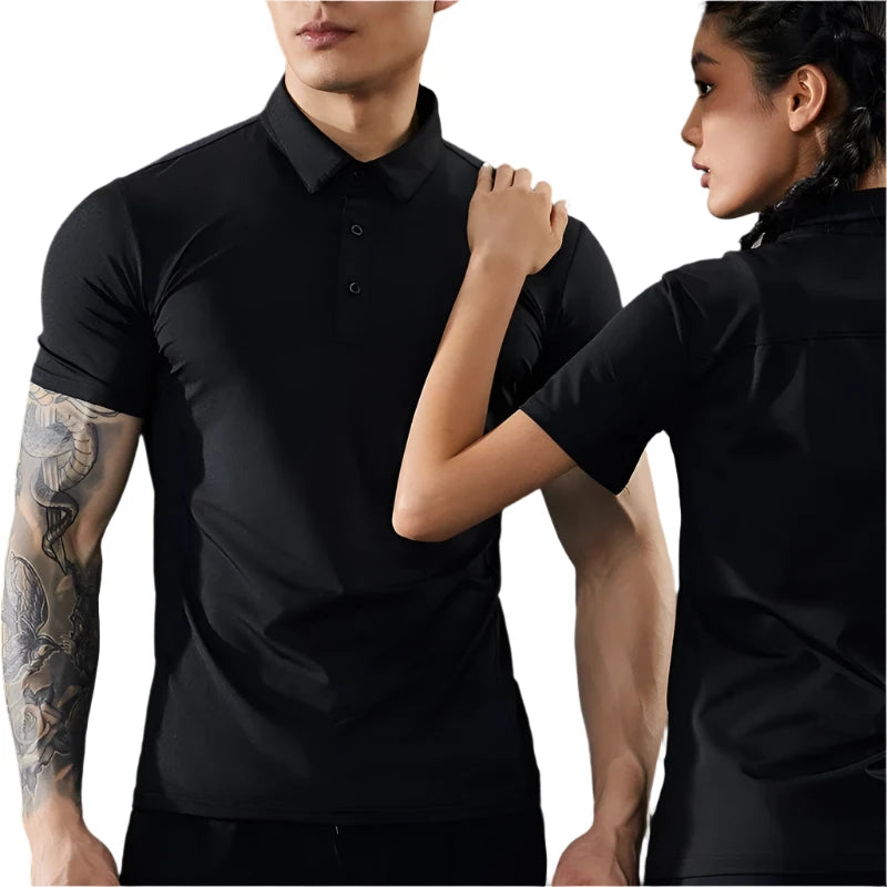 Casual Stretch T-Shirt Gym Muscle Fit Shirt Sports Outdoor Quick Dry.