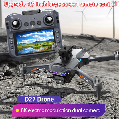 💚 Drone D27 PRO GPS with Large Screen Control 8K HD 28 Mins Flight 💚