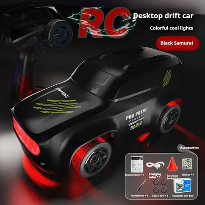 💚 Desktop Drift Car 1:64 Mini Remote Control High-Speed Car 💚