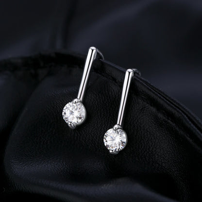 MODIAN Sparkling D Colour Moissanite Drop Earrings 925 Sterling Silver