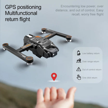 💚 GPS Drone RG700 8K Pro HD Dual Camera 5G Wifi Brushless Motors 💚