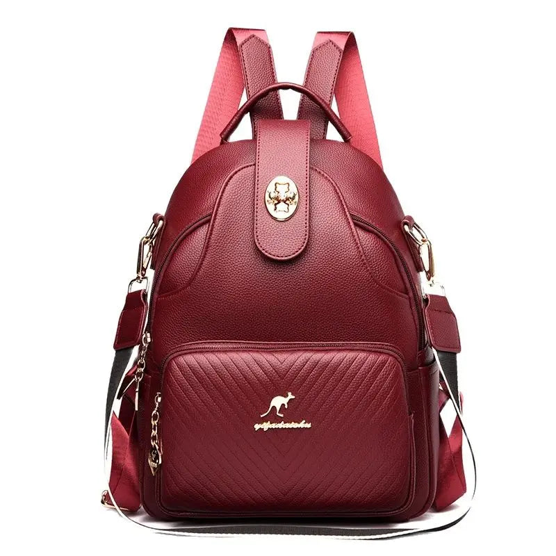 Women's Backpack Soft Leather Bags For Travel and Every Day Use