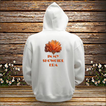 Pullover Hoodie + Front + Back + Just A Girl