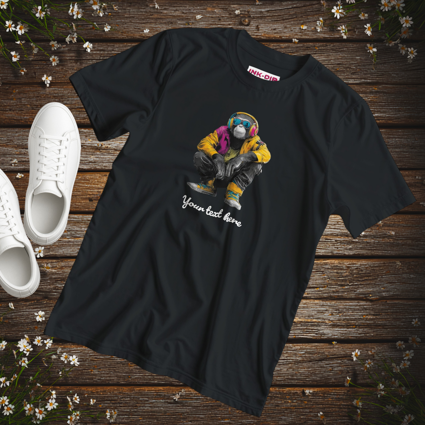 💚 Heavyweight T-Shirt + Your Text