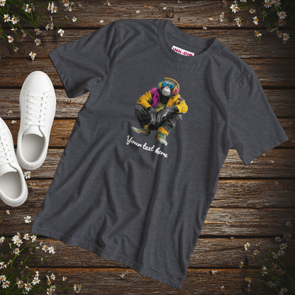 💚 Heavyweight T-Shirt + Your Text