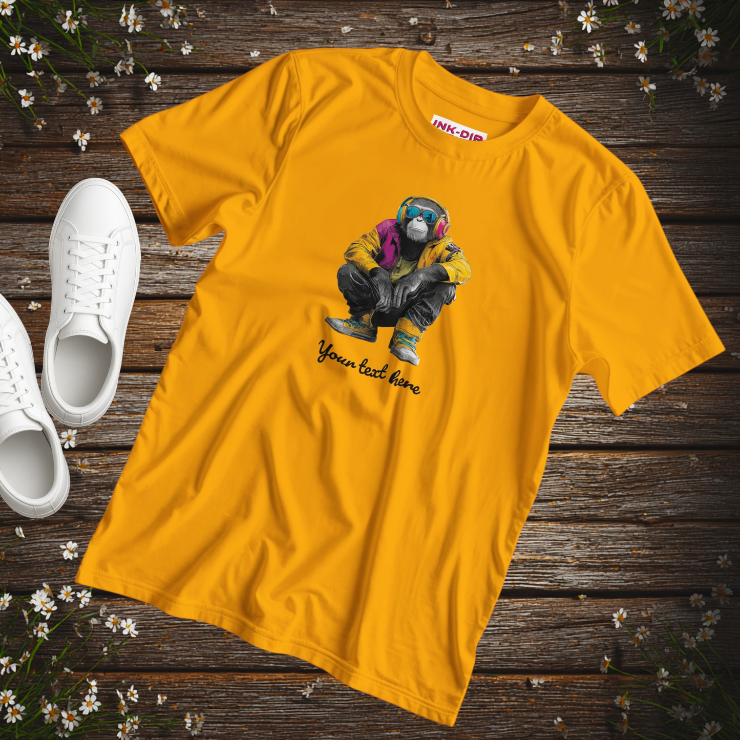 💚 Heavyweight T-Shirt + Your Text