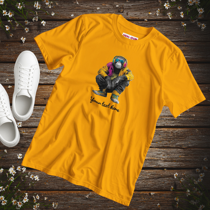 💚 Heavyweight T-Shirt + Your Text