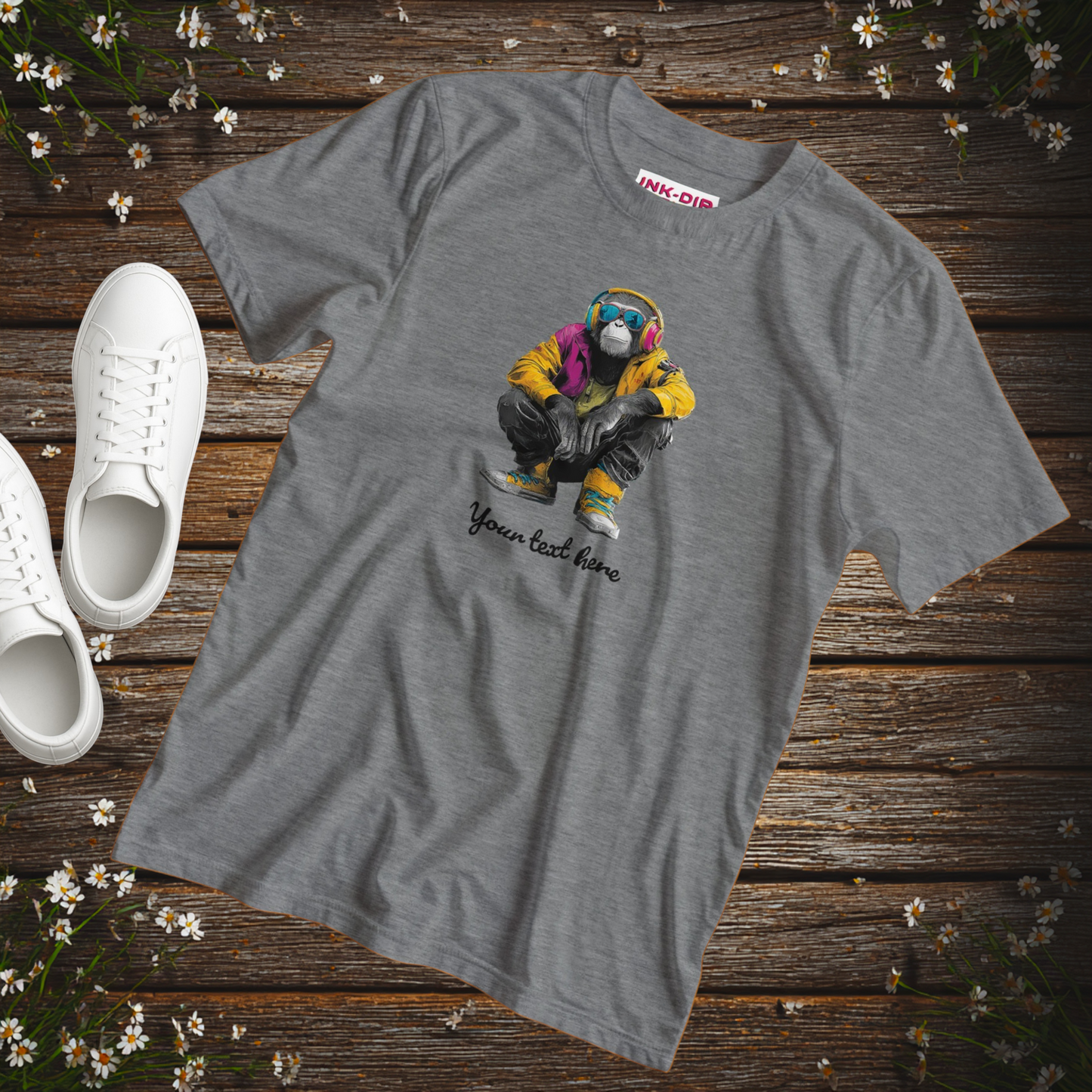 💚 Heavyweight T-Shirt + Your Text