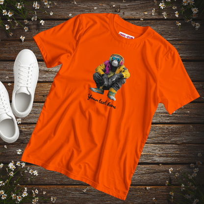 💚 Heavyweight T-Shirt + Your Text